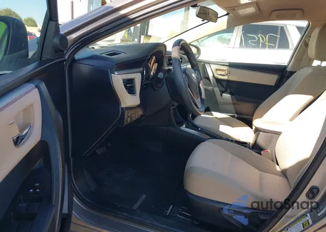 2015 Toyota Corolla Le from USA, damaged, VIN 5YFBURHE7FP355568